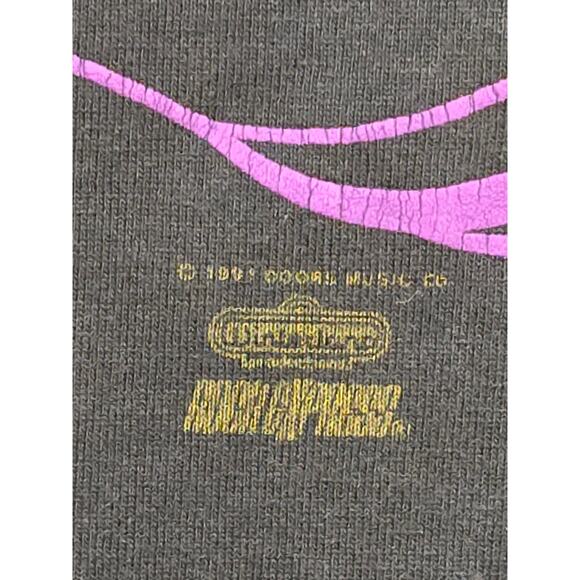 Vtg '91 The Doors Band T-Shirt Size XL People Are Strange When You're A Stranger - Picture 5 of 10